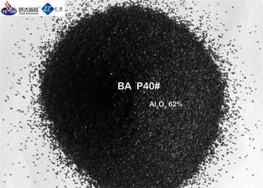 Revestimento preto sintético P40/P60/P80/P120 do óxido de alumínio para fazer correias da areia