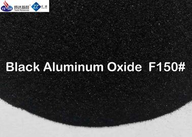 Óxido de alumínio do preto moderado da dureza que limpa com jato de areia F100# - modelo de F400#