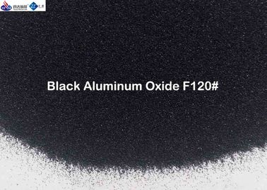 Areia média F12 do óxido de alumínio do preto da dureza - F240 para polonês de aço inoxidável