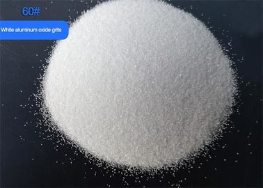 Abrasivo branco do óxido de alumínio do pré-tratamento de superfície, meio do abrasivo do óxido 3.95g/Cm3 de alumínio