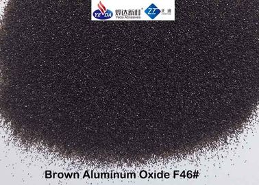 Dureza F46 alta abrasiva reciclável do óxido de alumínio do corindo artificial para a limpeza de superfície