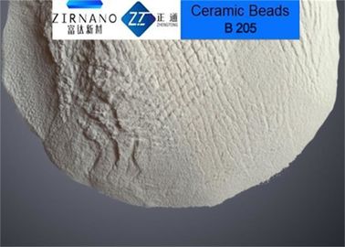 Meios de sopro B205 da zircônia cerâmica não ferrosa dos grânulos para o revestimento da superfície de metal 3C