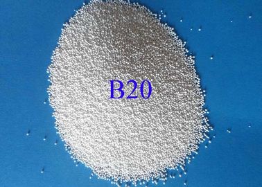 A zircônia de grande resistência perla os meios de sopro cerâmicos B20 /B30 para Peening de tiro do metal