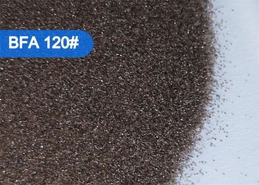 A sapata molda os meios de sopro de limpeza do óxido de alumínio de Brown que limpam com jato de areia 90# abrasivo - 220# FEPA