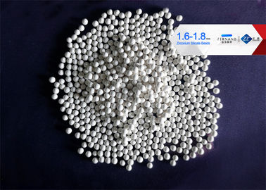 eficiência de moedura alta dos grânulos ZrO2 65% do silicato de zircônio de 1.6-1.8mm