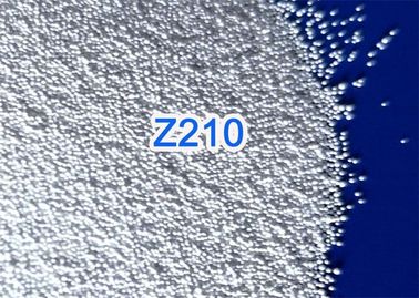 grânulos cerâmicos dos grânulos Z210 do sopro de tiro da densidade de maioria 2.3g/cm3 que sopram meios