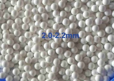 O silicato de zircônio de 65 grânulos da zircônia perla 1,6 - 1.8mm/2,0 - 2.2mm para o moinho de moedura vertical