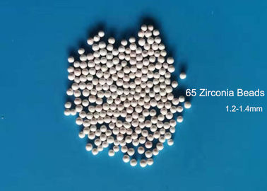 Grânulos de moedura do silicato de zircônio dos meios da boa zircônia da resistência de impacto para a laqueação