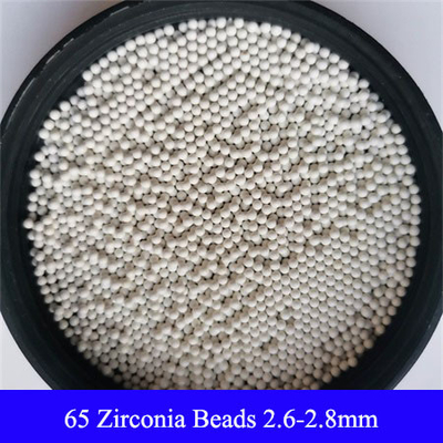 o silicato de zircônio de 1.6-1.8mm 2.6-2.8mm perla 65 que a zircônia perla meios de moedura