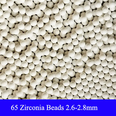 o silicato de zircônio de 1.6-1.8mm 2.6-2.8mm perla 65 que a zircônia perla meios de moedura