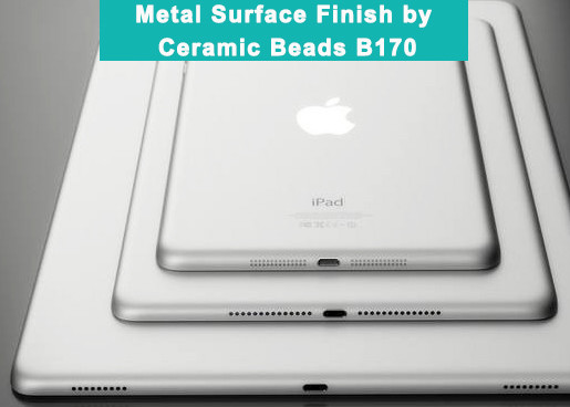 mais recente caso da empresa sobre Aplicação cerâmica 004 dos grânulos: revestimento de superfície do metal 3C, B170, tamanho aplicável principal