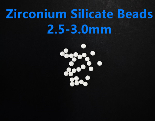 o silicato de zircônio de 2.5-3.0mm perla a dispersão de moedura de 65 inseticidas dos grânulos da zircônia