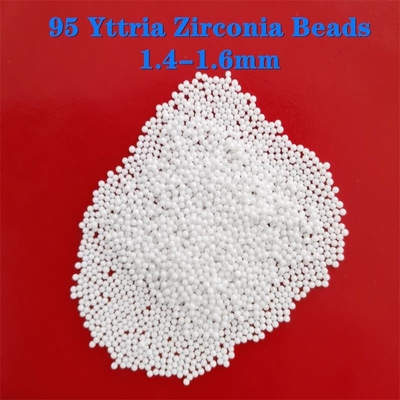 95 meios de moedura cerâmicos das bolas de Yttria estabilizaram a zircônia 1,2 - 1.4mm