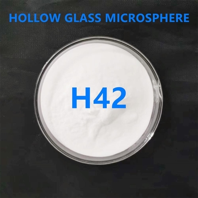 Mínimo 92% H42 de microesferas de vidro oco para lama de cimentação de campos petrolíferos