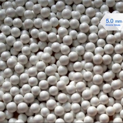 Bolas de moedura dos meios da dureza alta, grânulos de moedura de uma zircônia de 4 - 10 milímetros 