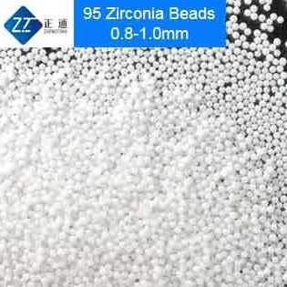 95 Yttrium estabilizado Zirconia contas 1,6-1,8 mm Grinding Media para joalharia polir ou decoração