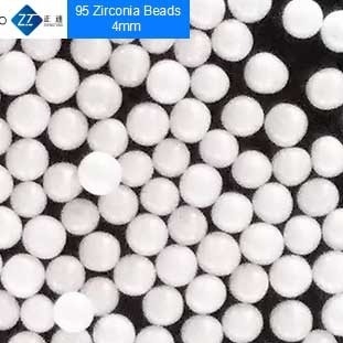 Meios de trituração da baixa zircônia da taxa da abrasão, grânulos magnéticos do óxido de zircônio dos materiais 