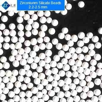 Bola high-density do silicato de zircônio, meio de moedura da indústria da pintura/tinta