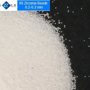 Elasticidade de trituração da dureza 210GPa de Mohs dos meios 9 da zircônia farmacêutica da dispersão