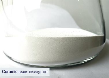 Os meios B100 de sopro cerâmicos para a maquinaria/instrumento médico limpam com jato de areia a terminação