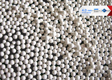 65 bolas de moedura cerâmicas do zircônio cor branca branca/leitosa do tamanho de 0,6 - de 0.8mm