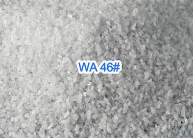 Efeito matte abrasivo fundido branco do óxido de alumínio de pureza alta que limpa com jato de areia o tratamento