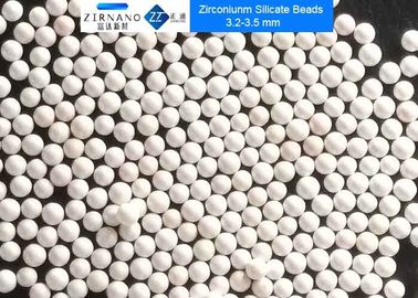 2.2 - 2.5mm 65 bolas do óxido de zircônio, meios de trituração da zircônia de 0,6 - de 0.8mm