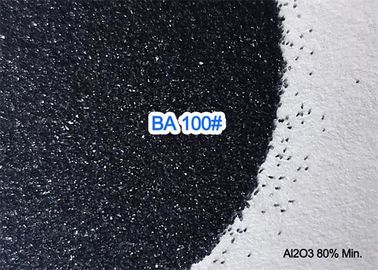 8,0 estrutura abrasivo/Cm3 de cristal Trigonal de sopro preta dos meios do óxido de alumínio de Mohs 3.50g