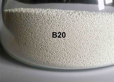 Areia de sopro da zircônia dos meios do grânulo cerâmico do μM de B60 125-250 para o revestimento de superfície em de aço inoxidável