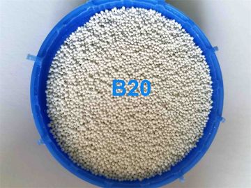 Low Wear Rate Ceramic Bead Blasting Media B60 B120 For Titanium Alloy / Magnesium Alloy