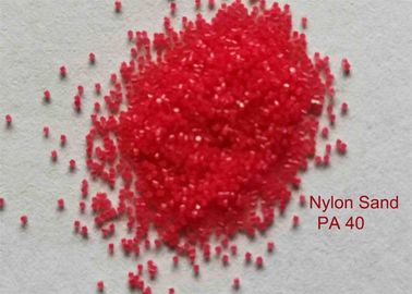Anti areia limpando com jato de areia plástica estática permanente do nylon da poliamida PA40 dos meios