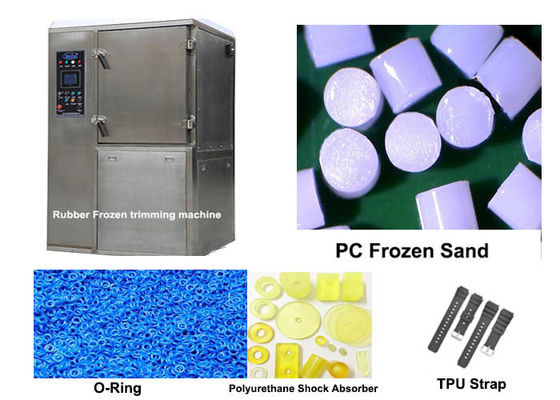 Areia congelada PC Deflashing criogênica do policarbonato para a eletrônica &amp; Deburring fundido