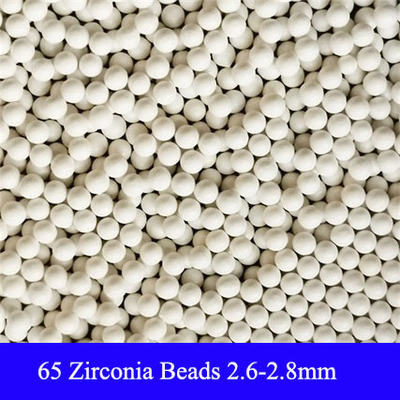 65 Grânulos de silicato de zircônio 1,6-1,8 mm Medios de moagem para pintura, tinta