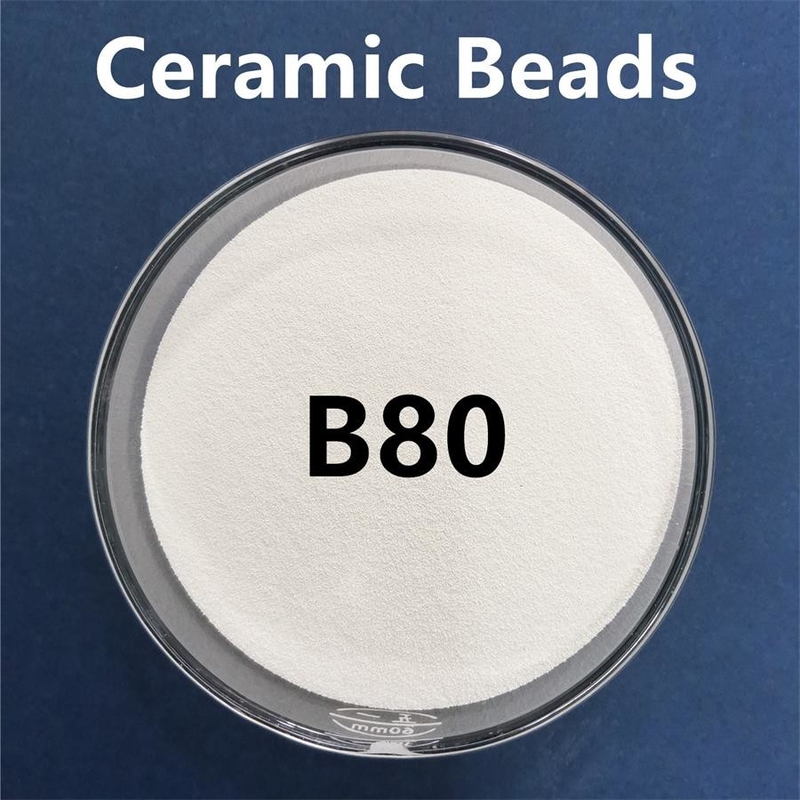 Moagem de grânulos cerâmicos com dureza de 700 HV e gravidade real de 3,85 G/cm3