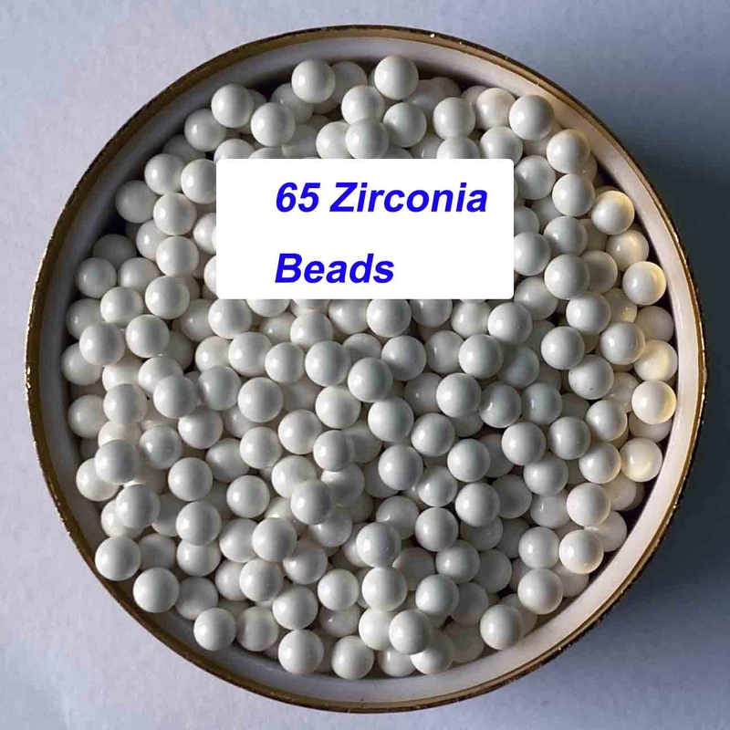 6.0g/cm3 Densidade Circônio Medios de moagem Excelente resistência à abrasão para moagem de precisão