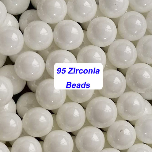 Dimensão de partícula 0,1-50 mm Circônio de moagem com densidade real de 6,05 kg/dm3