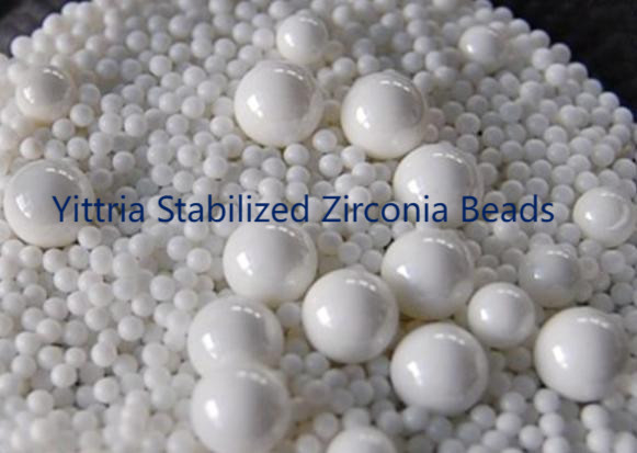 95 Yttrium estabilizado Zirconia Beads 1.6-1.8mm Grinding Media para pintura, tinta