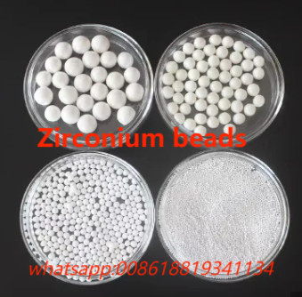 95 Yttrium estabilizado Zirconia Beads 1.6-1.8mm Grinding Media para pintura, tinta
