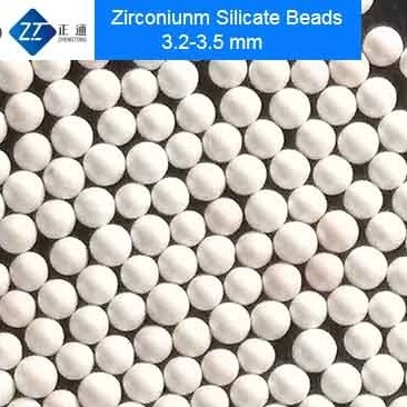2.2 - 2.5mm 65 bolas do óxido de zircônio, meios de trituração da zircônia de 0,6 - de 0.8mm