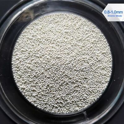 O silicato de zircônio aglomerado perla a densidade de maioria 4,0 G/Cm3 da pureza de ZrO2 65%